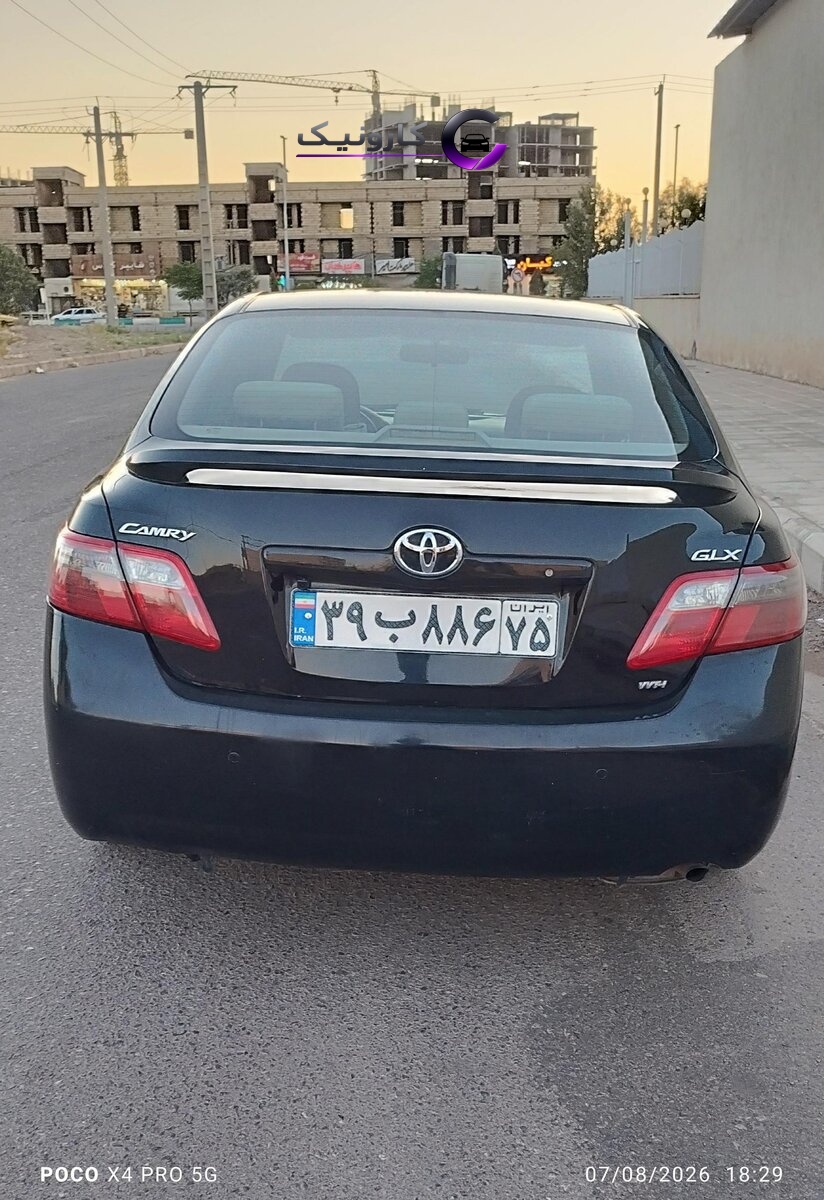 تویوتا کمری 2007 glx فول