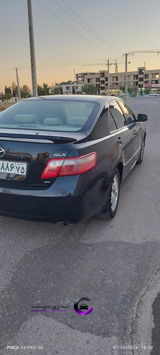 تویوتا کمری 2007 glx فول