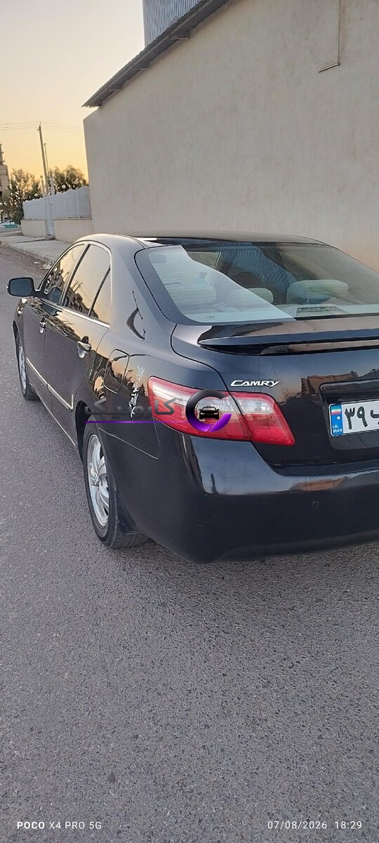 تویوتا کمری 2007 glx فول