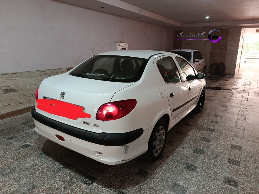 206 SD پژو v8
