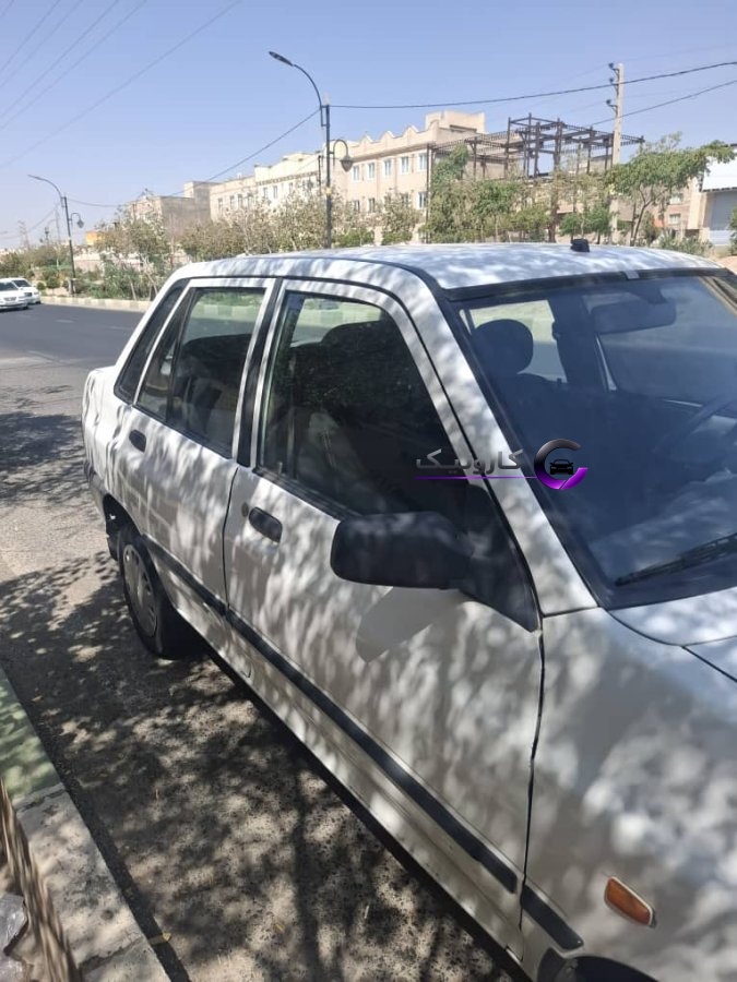 پراید مدل ۹۰ بی رنگ