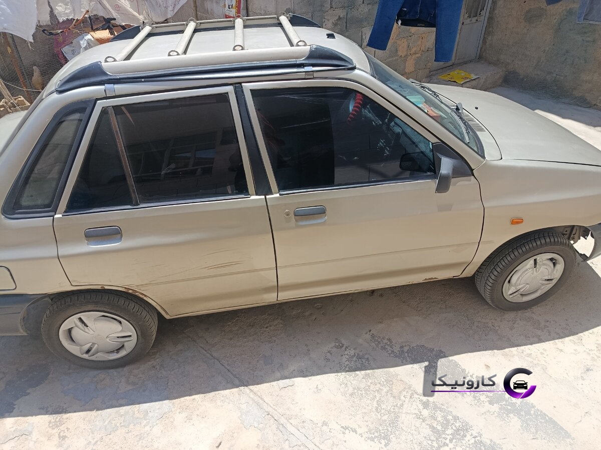 پراید دوگانه سوز شرکتی دور رنگ کامل شاسی ها سالم