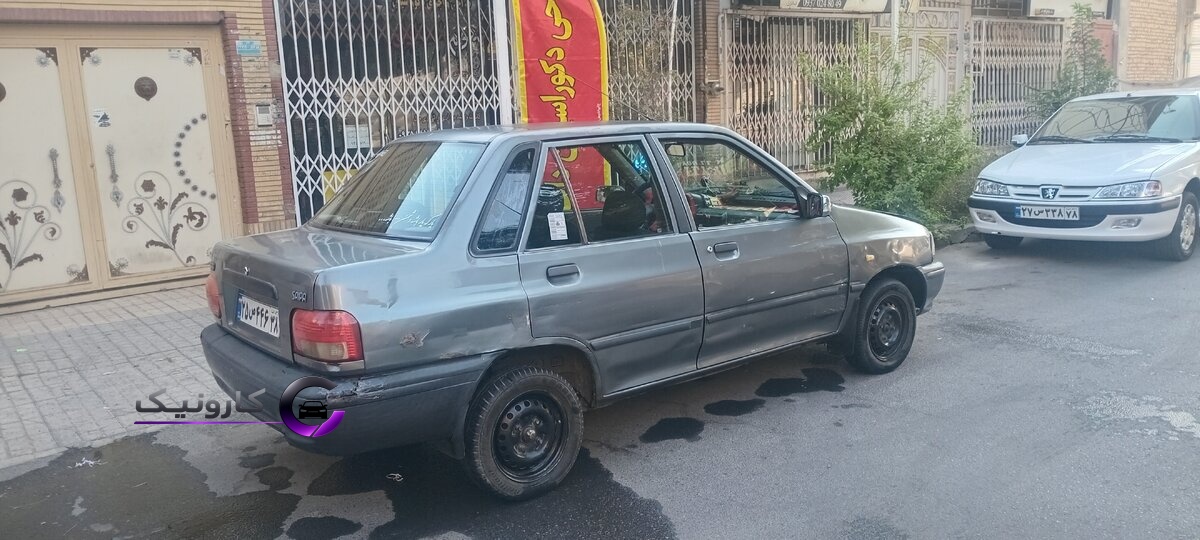 پراید دوگانه CNGمدل85